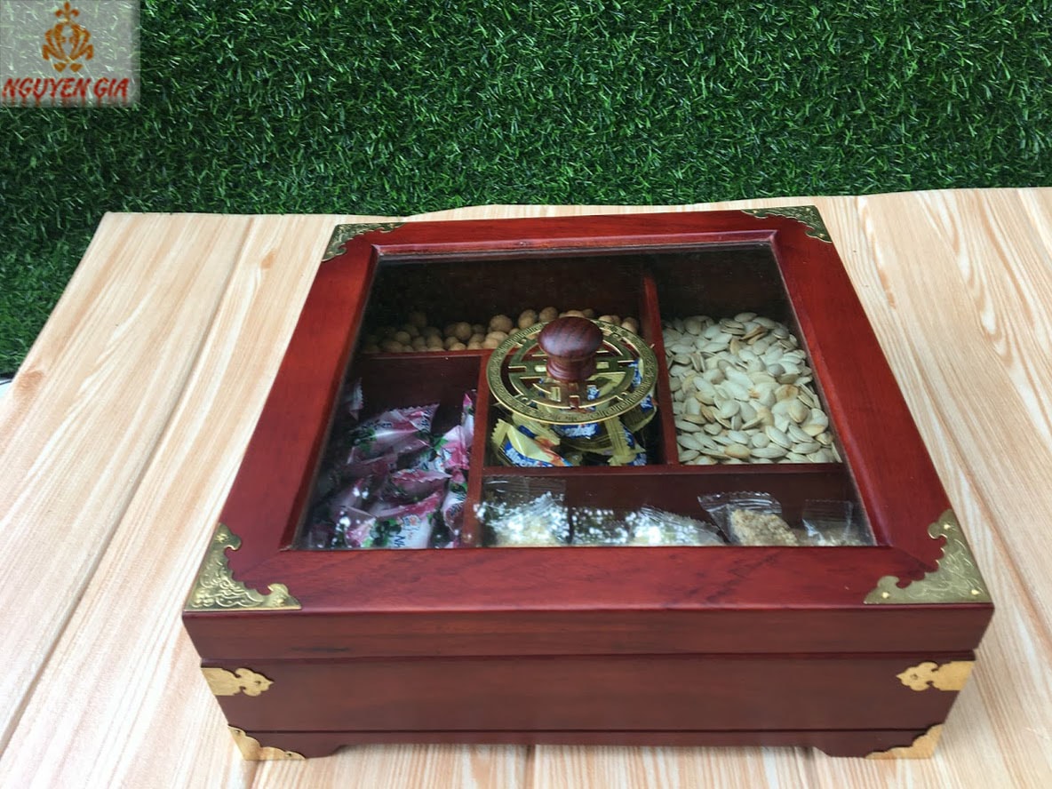 6 Lý do vì sao nên dùng khay đựng mứt tết bằng gỗ