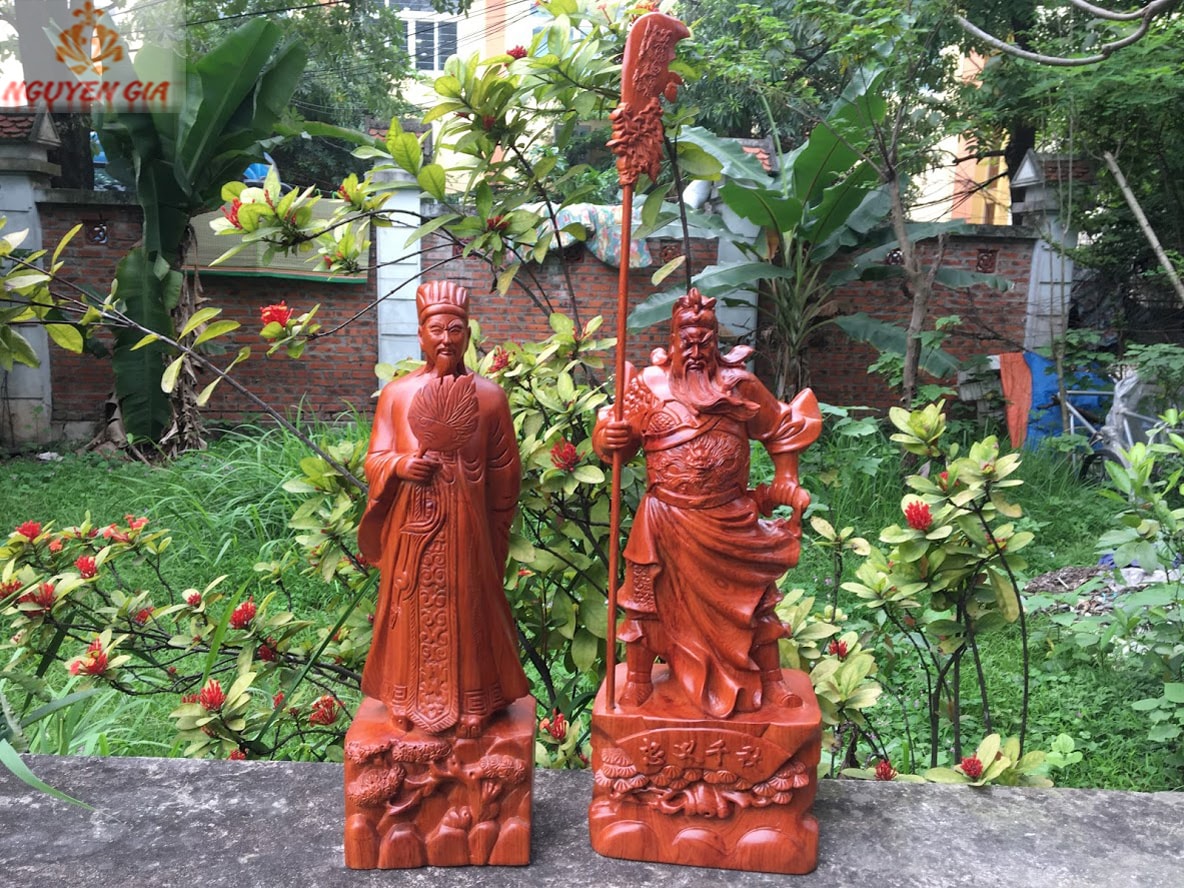 Tượng quan công - Khổng minh