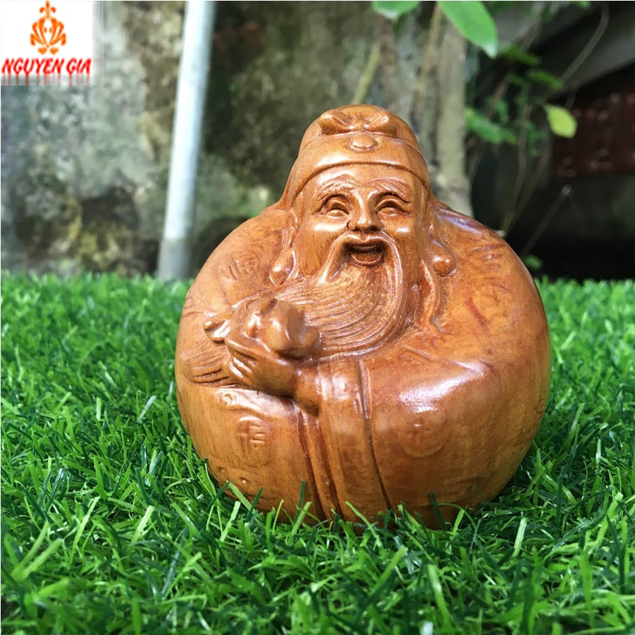 Bộ tượng tam đa mini gỗ Bách Xanh