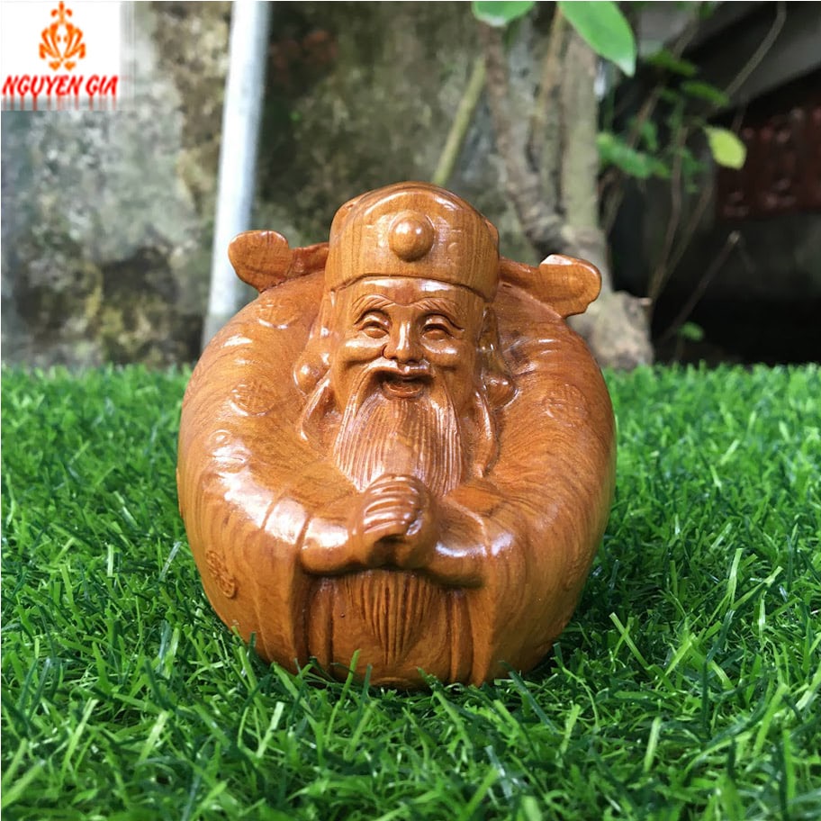 Bộ tượng tam đa mini gỗ Bách Xanh