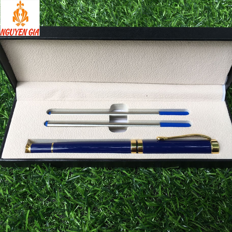 Bút ký tên cao cấp màu xanh thanh lịch sáng tạo