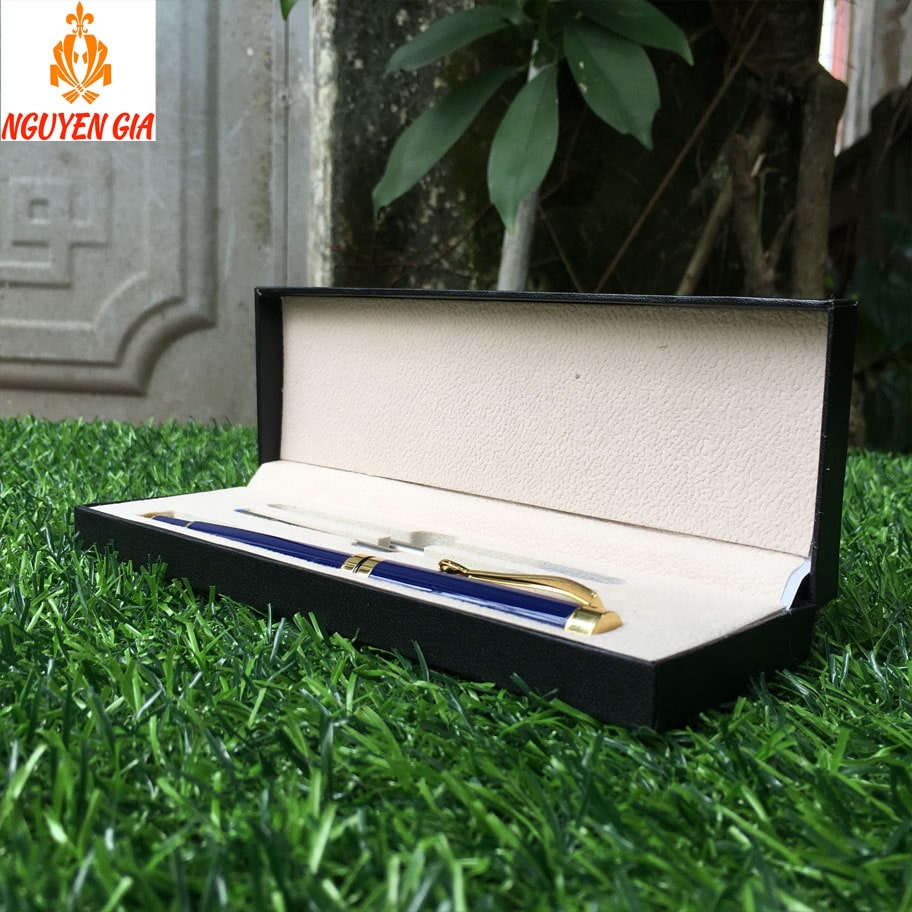 Bút ký tên cao cấp màu xanh thanh lịch sáng tạo