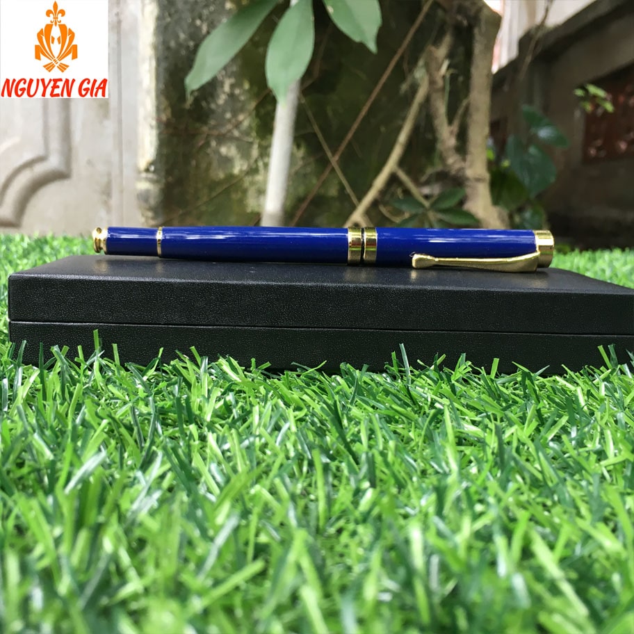 Bút ký tên cao cấp màu xanh thanh lịch sáng tạo