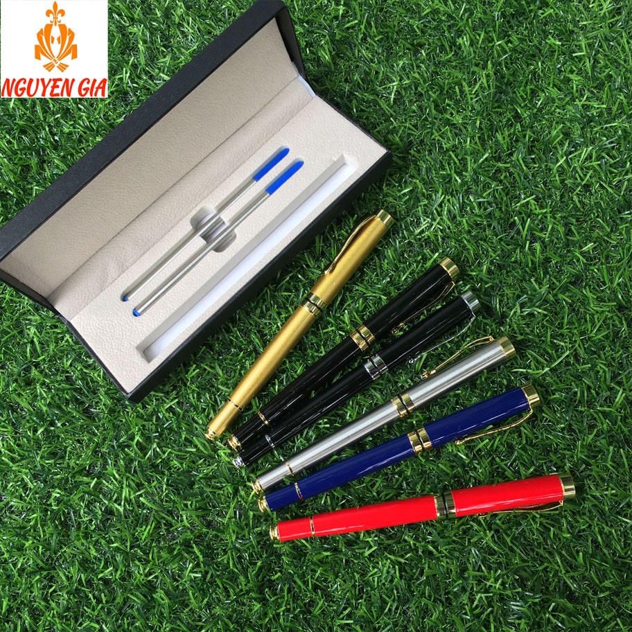 Bút ký tên cao cấp màu xanh thanh lịch sáng tạo