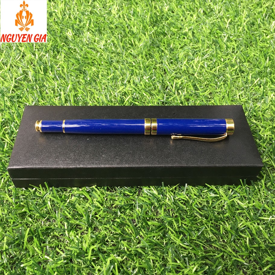 Bút ký tên cao cấp màu xanh thanh lịch sáng tạo